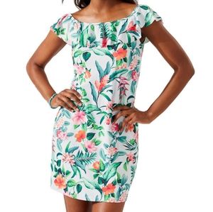 TOMMY BAHAMA FLORAL SPA DRESS IN XL